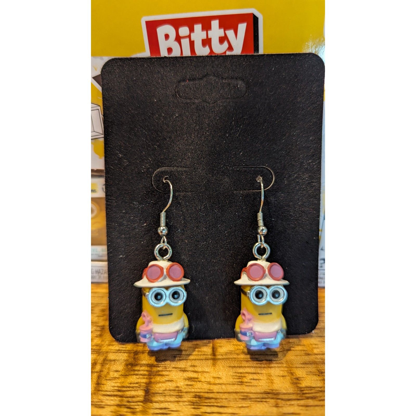 Funko Bitty Pop Illumination Despicable Me 3 Tourist Jerry Earrings